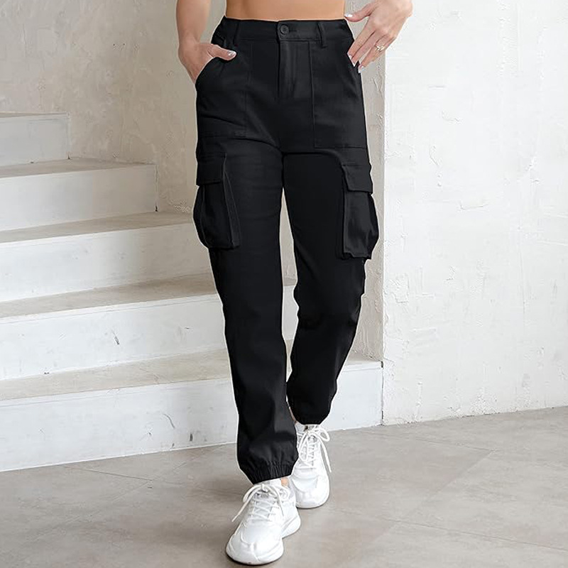 Modische Cargo-Jogginghose für Damen, leicht, zum Wandern_voghion.com