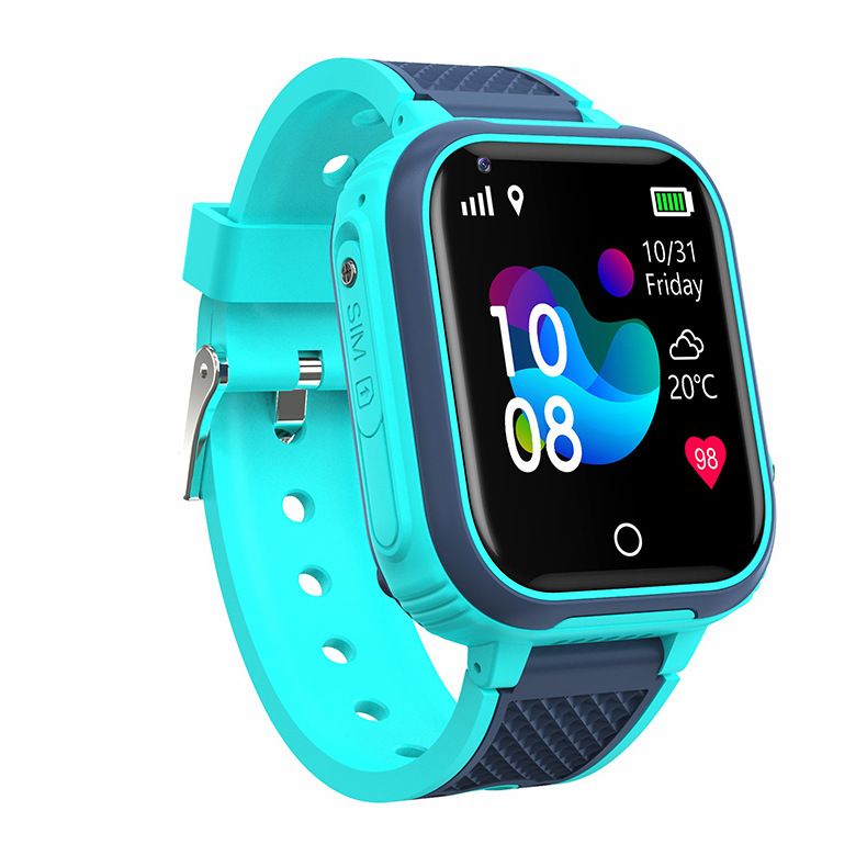 LT214G Barnesmartklokke GPS-posisjonering videosamtale IP67 vanntett telefon_voghion.com