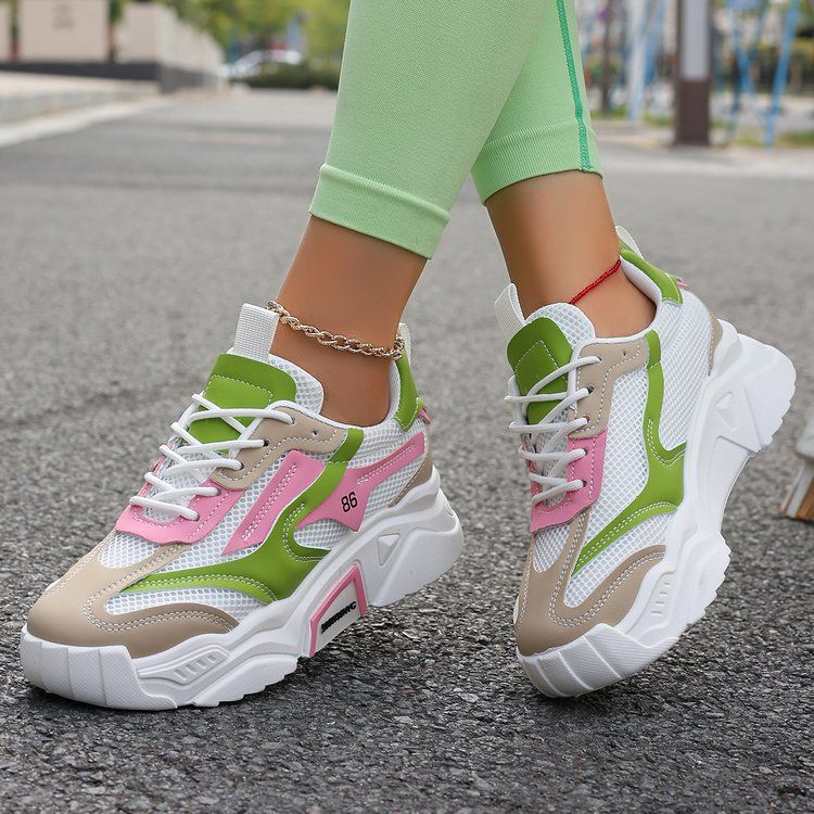 Women Casual Sneakers Breathable Comfortable Nonslip Waterproof Sports Shoes For Working Trekking Autumn Spring Pants_voghion.com