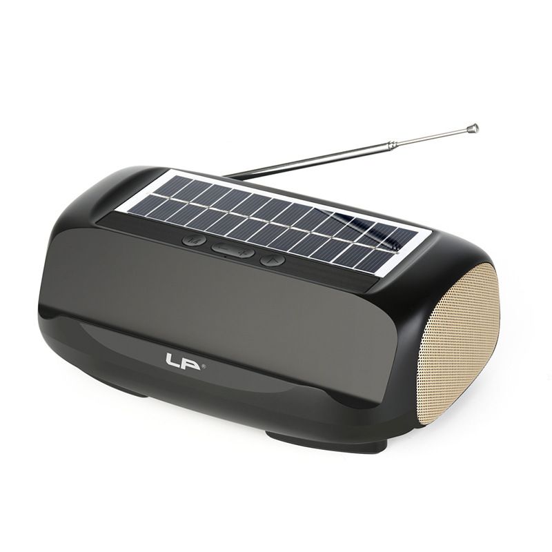 LP-V35 Nouveau support de téléphone domestique sans fil Bluetooth Haut-parleur solaire d'extérieur portable à grand volume_voghion.com