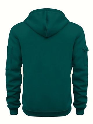 New Autumn And Winter Men's Sweatshirt, Multi-pocket Jacket, Sports Casual Hoodie_voghion.com