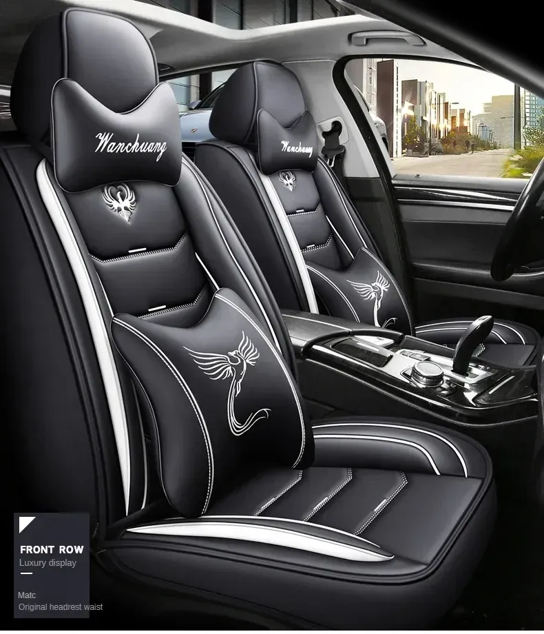 Universeller 3D-Sitzbezug mit vollständiger Abdeckung für Toyota Yaris Corolla Octavia A7 A5 Geely Atlas Focus 3 4 Autozubehör_voghion.com