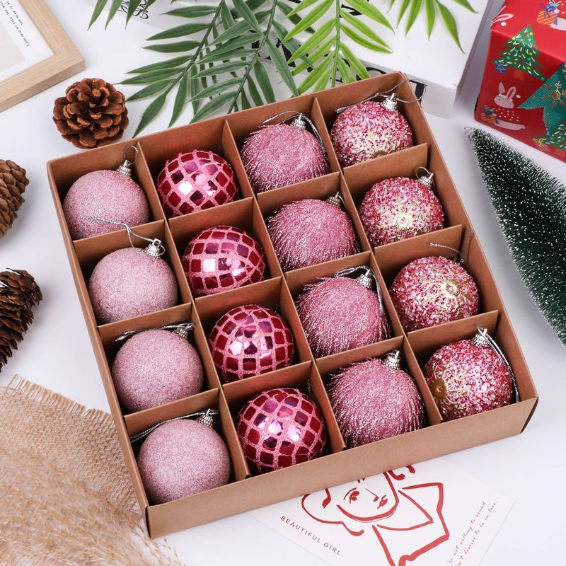 Lillian Cross-Border Creative Tree DIY Decoration Colorful Sequin Christmas Handmade Gift Box Ball_voghion.com