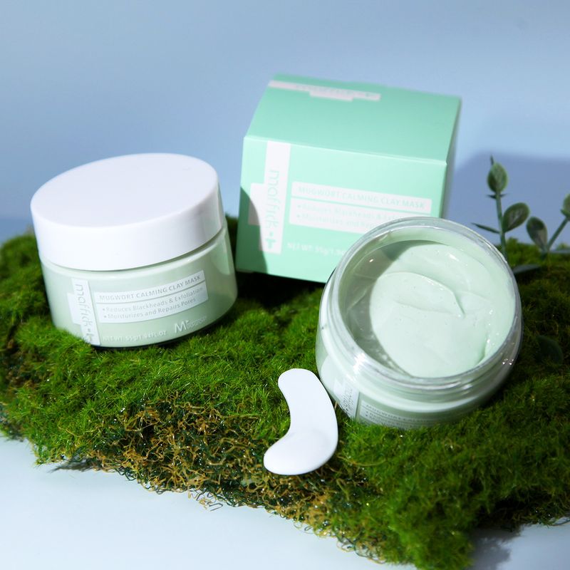 Treatments & Masks Mugwort Calming Mud Mask Apply Mask Cream_voghion.com