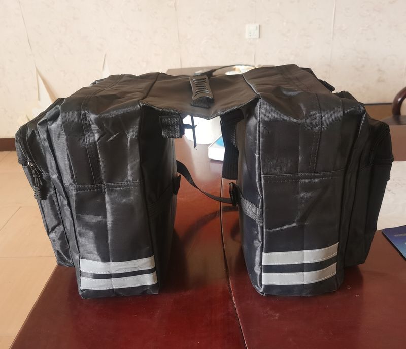 Didelis dviratis, dviguba kalnų dviračių pakuotė, galinis dviračių bagažinės rinkinys, dviguba važiavimo įrangos pakuotė_voghion.com