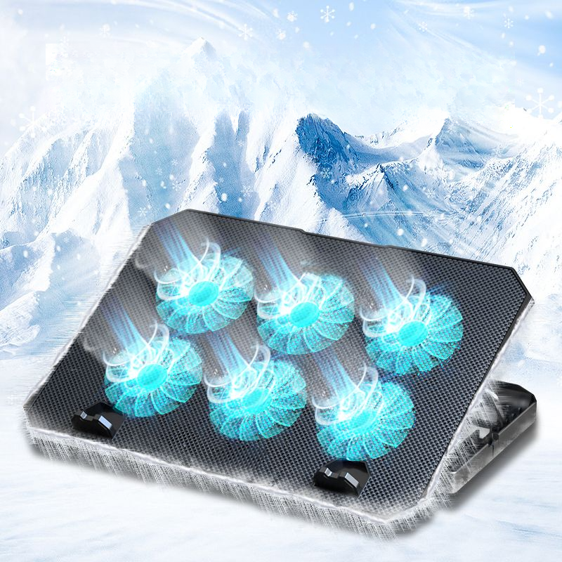 Cooler Silent Stand For 14-15.6 Inch Laptop Cooling Pad With Fan_voghion.com