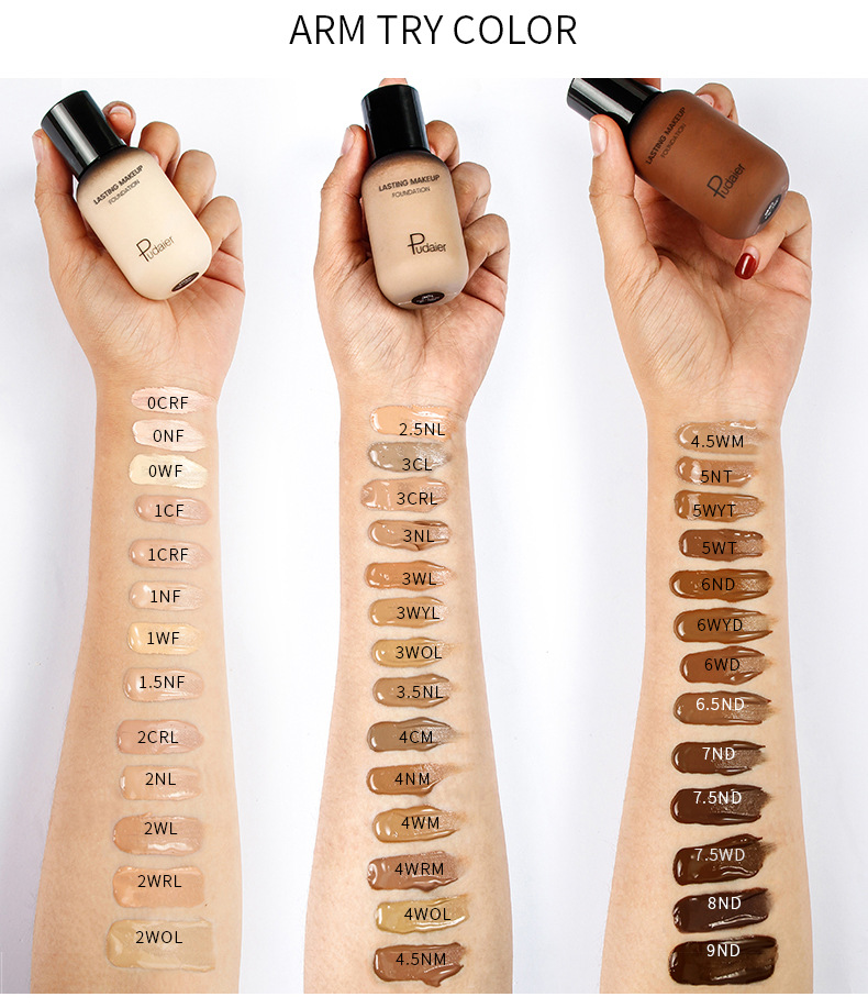 Kleine Flasche Make-up mit natürlicher flüssiger Foundation Concealer Gesicht reparierende feuchtigkeitsspendende BB-Creme Isoliercreme_voghion.com