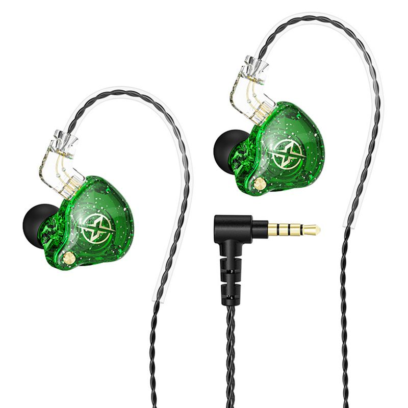 Headphone Dynamic Coil HiFi Waterproof Stereo Sound 3.5mm In-ear Wired Headset Phone Accessories_voghion.com