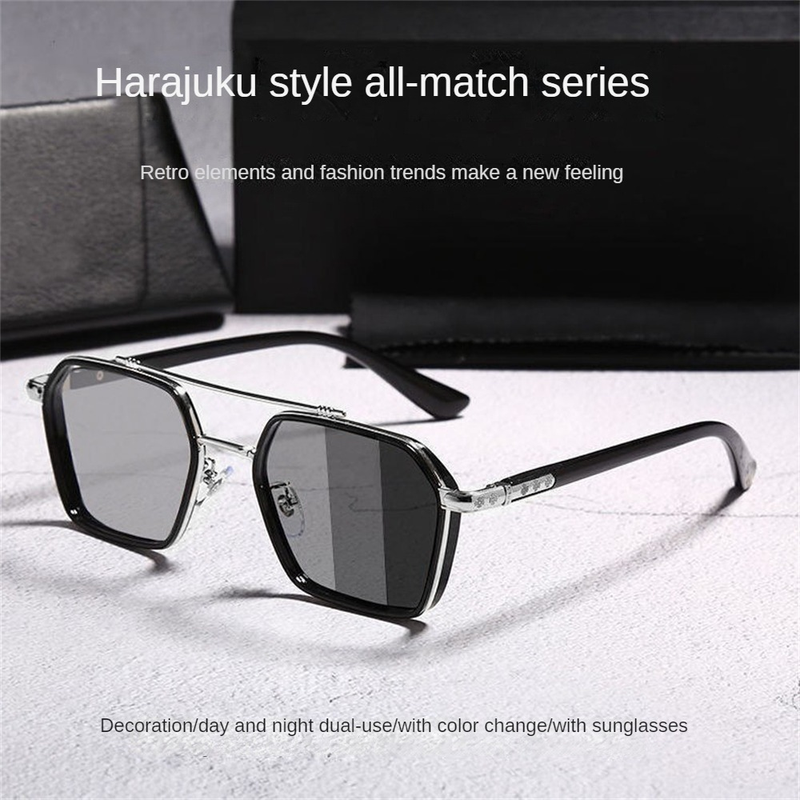 Cycling Su Square Metal Glasses Men Women Eyeglass Fashion Oversized Retro Punk Glasses Oculos De Sol Fishing_voghion.com
