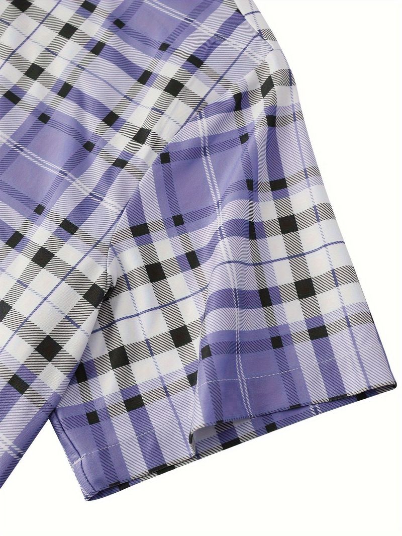Camicie casual da uomo di New York Fashion Camicie a quadri alla moda_voghion.com
