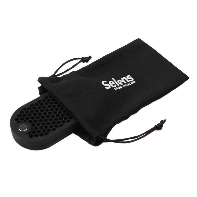 Selens 7 Farbfilter Wabengitter Lichtkugel Bounce Snoot Grip Beleuchtungsmodifikator mit Magnet für Blitz_voghion.com