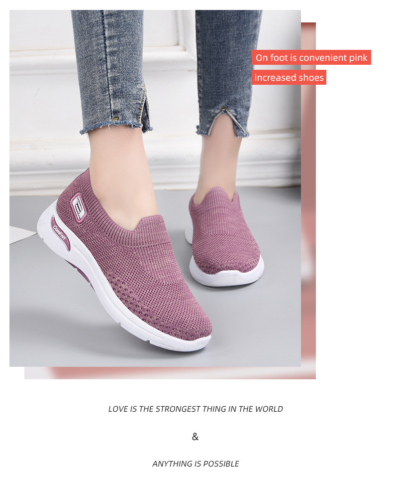 Women's shoes new women's shoes casual walking soft sole mother shoes fashion breathable sports shoes for women_voghion.com