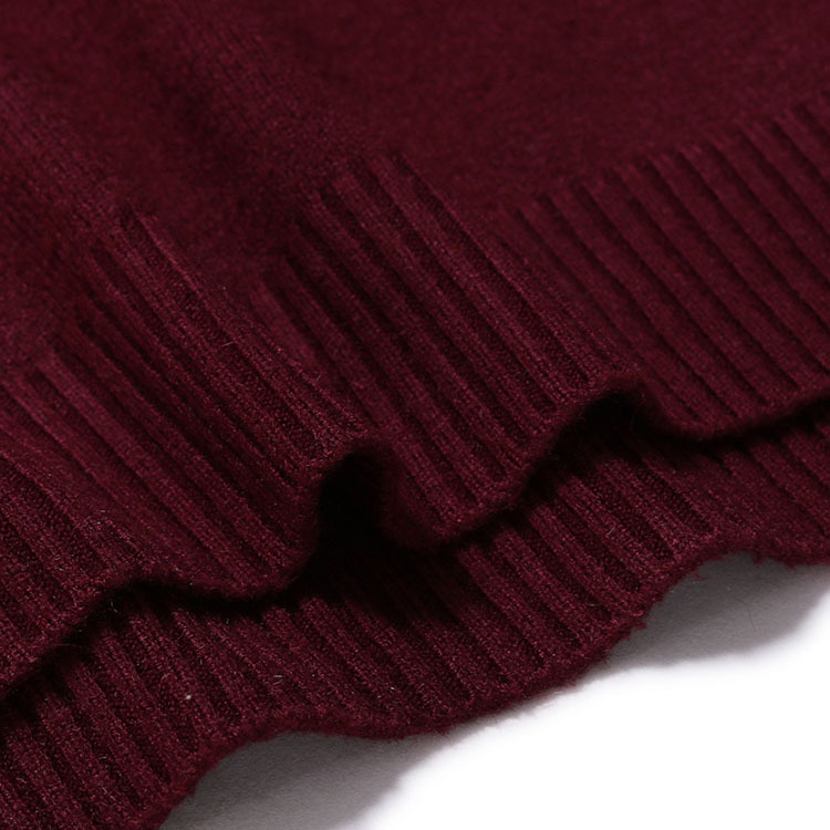 Herren Herbst und Winter Neue Mode Bequemer halber Rollkragen-Freizeitpullover_voghion.com