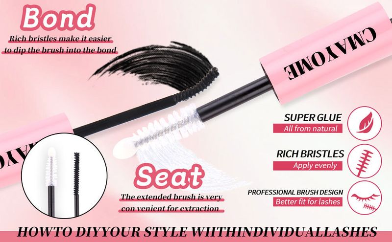 Hot-Selling 120 Clusters C-Curve Single False Eyelashes 8-18mm Dense Curly Grafting DIY Segmented Cluster Lashes_voghion.com