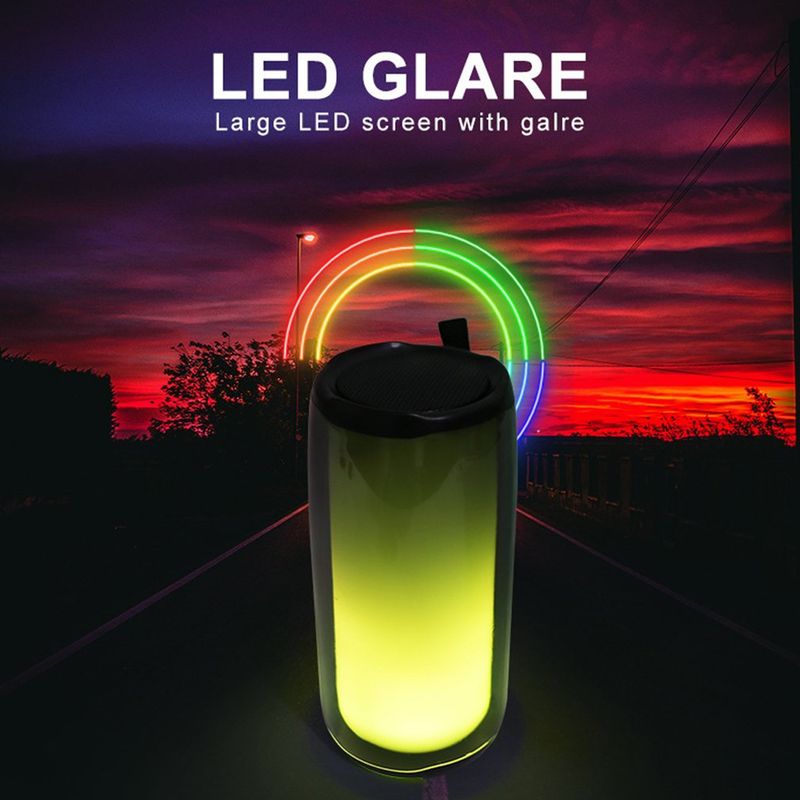 PULSE 5 Family K Song Bluetooth Speaker Portable Column RGB Light Audio Boombox Outdoor Waterproof Subwoofer With Mic_voghion.com