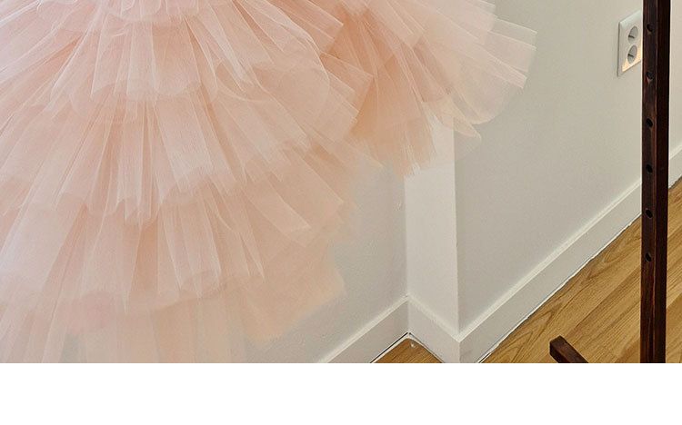 Abito per il primo compleanno della neonata in stile coreano - Abito da principessa in soffice tulle per Zhua Zhou e Cake Smash_voghion.com