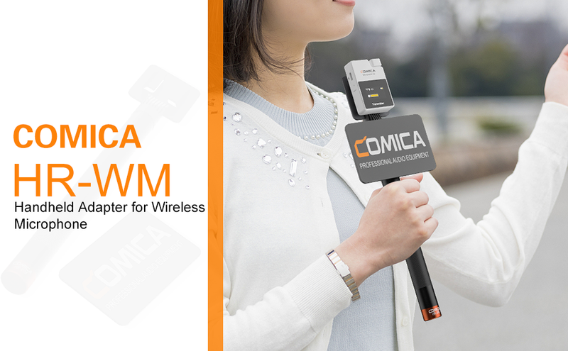 Comica HR-WM Handheld SYNCO G2 Godox Wireless Microphone Detachable Adapter For Interview Report Mic Accessories_voghion.com