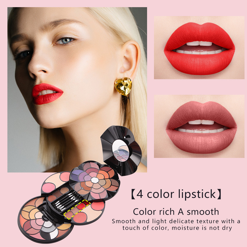 Make-up-Geschenksets für Frauen, professionelles Make-up-Palette, Lidschatten, Rouge, Concealer, wasserfestes Geschenkset, Kosmetik_voghion.com