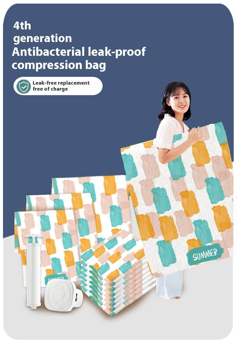Vacuum Storage Bags – Space-Saving Compression Bags For Clothes, Blankets & Moving, 3 Sizes (M/L/XL), Thickened PET+PE Material, Hand-Pump Included_voghion.com