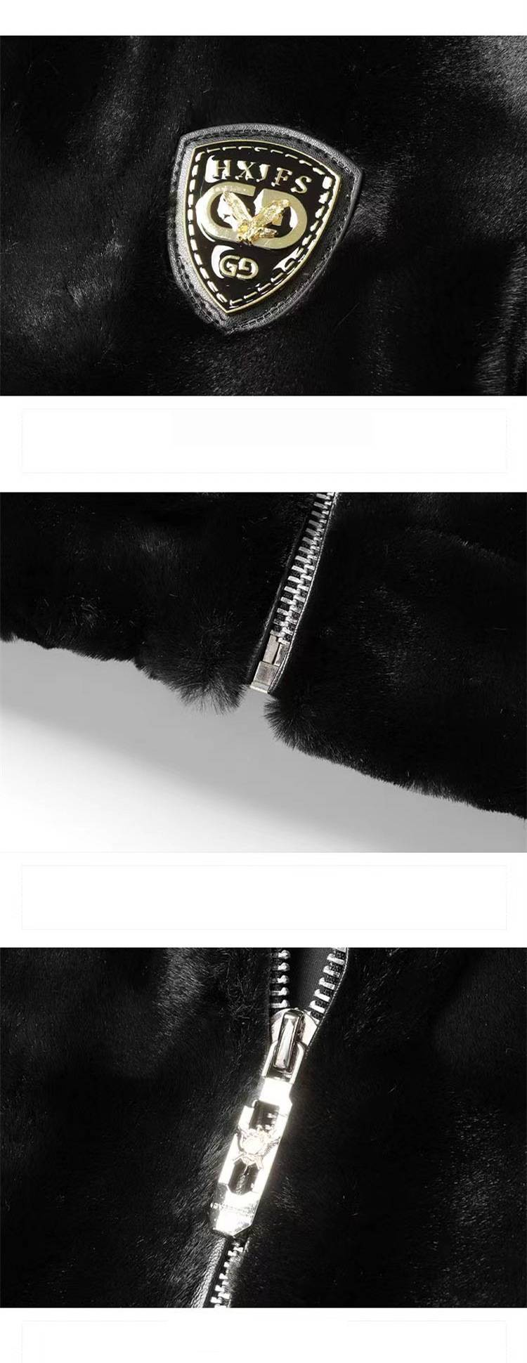 Men's Clothing Men's Mink Fur Jacket - Premium Faux Fur Coat With Graphene Upgrade, Mid-Length Relaxed Fit, Zip-Up Lapel For Winter & Spring_voghion.com