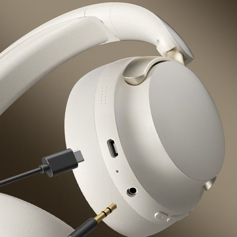 Over-Ear Bluetooth Headband Headphones With Long Battery Life, Active Noise Cancellation & Hi-Fi Sound No Leakage_voghion.com