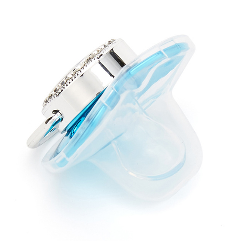 Jinleiou Baby Pacifier Heart Shape Silikonska duda duda za višekratnu upotrebu s udobnim držanjem za kućanstvo_voghion.com