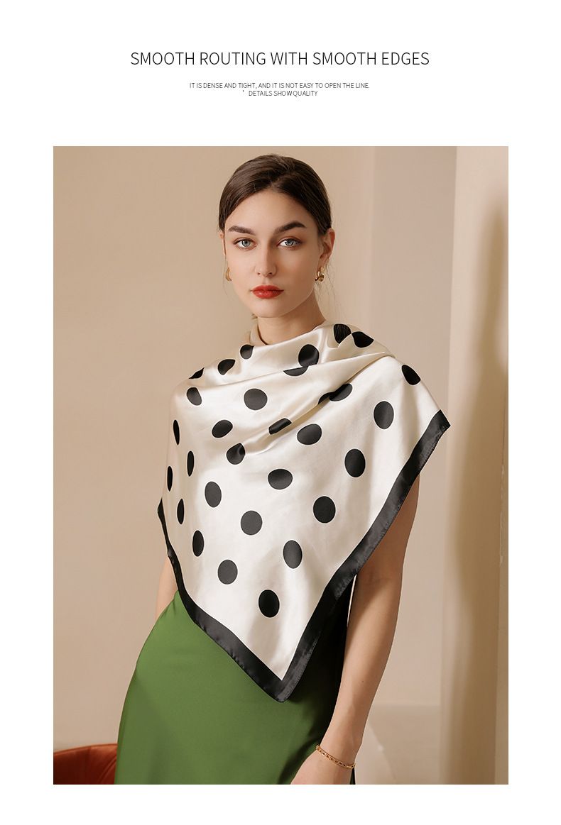 2024 tavaszi/nyári új női selyem naptej fejpánt japán és koreai édes 90 négyzet alakú nyomtatott kendő_voghion.com