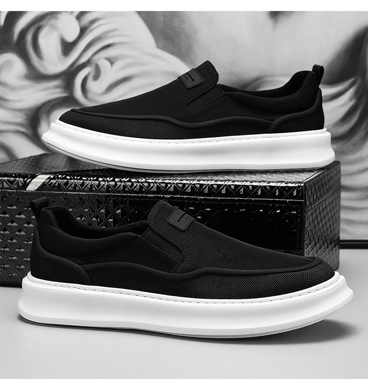 Men's Classic Retro Low-Top Canvas Sneakers - Lightweight Breathable Casual Shoes For Everyday Wear With Comfortable EVA Insole & Durable PVC Outsole_voghion.com