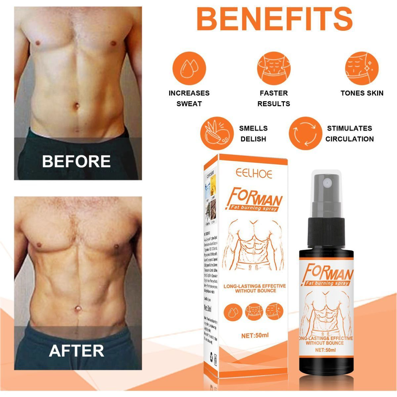 Chaleco con spray para quemar grasa Abdominal para hombres, línea de Fitness, crema moldeadora, ejercicio en el pecho, aumento de músculos, todo el cuerpo, nuevo_voghion.com