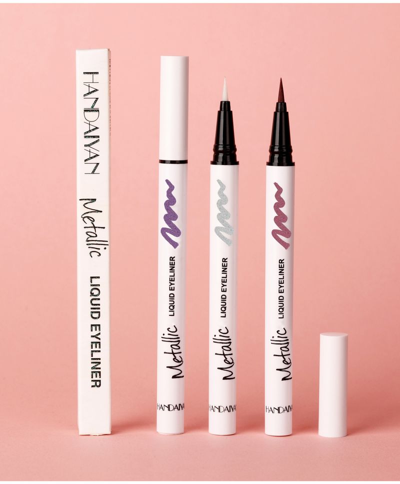 Color Pearlescent Shiny Eyeliner Pen Waterproof Not Sniffing Exclusive_voghion.com