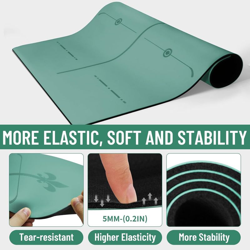 Yogamatten Pilates Core Bed Antislipmat PU Natuurrubber Grote Apparatuur Yogahal Training Core Bed Beschermingsmat_voghion.com