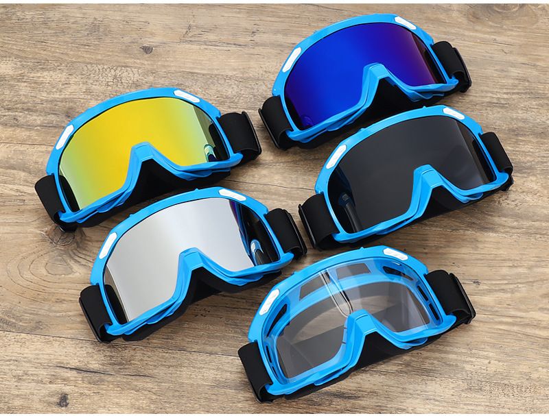 Motorbrillen, off-road fietsbrillen, winddichte zonnebrillen voor mountainbiken, motorcrosshelmen, vizier met verwisselbare lenzen_voghion.com