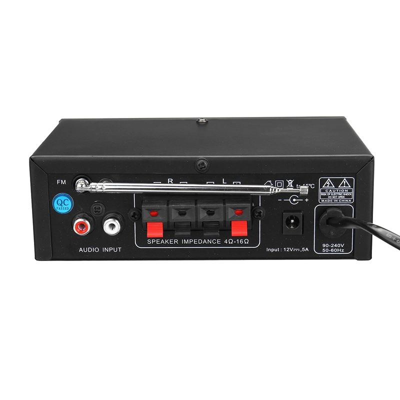 800W HIFI Bluetooth Power Amplifier Car/Home Theater Digital Power Audio Amplificador for Speaker Treble Bass Control FM USB SD_voghion.com