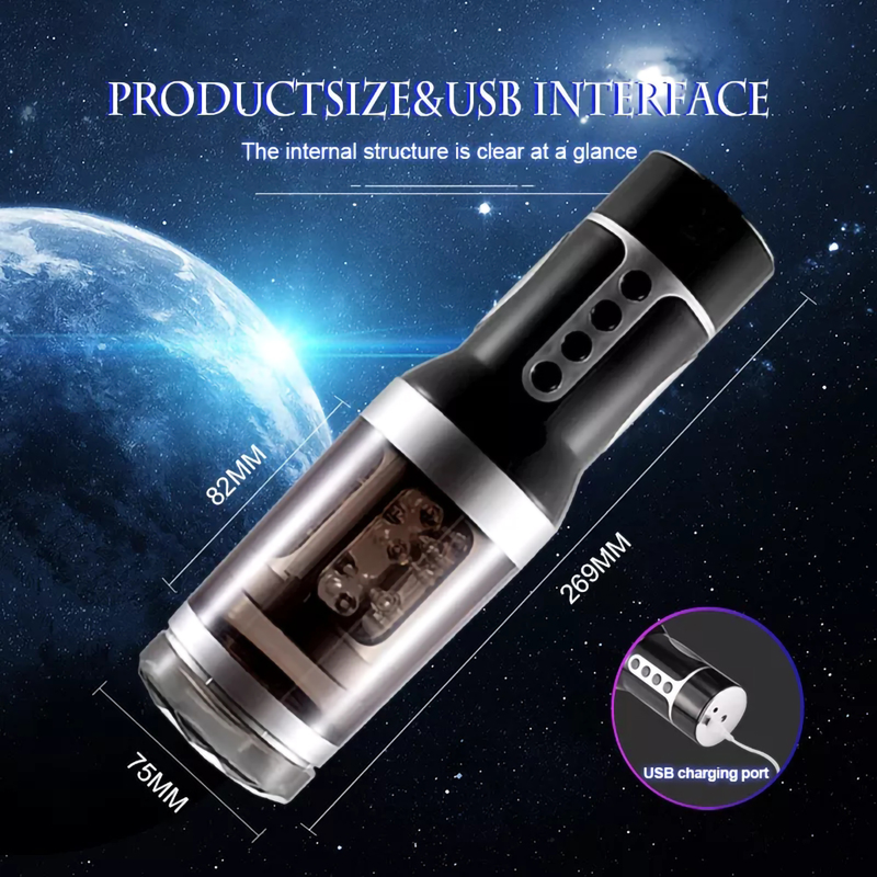 Für Männer Masturbatoren Automatisches Saugen Echter Vibrator Männliche Masturbationschale Muschi Taschensex Hine To_voghion.com