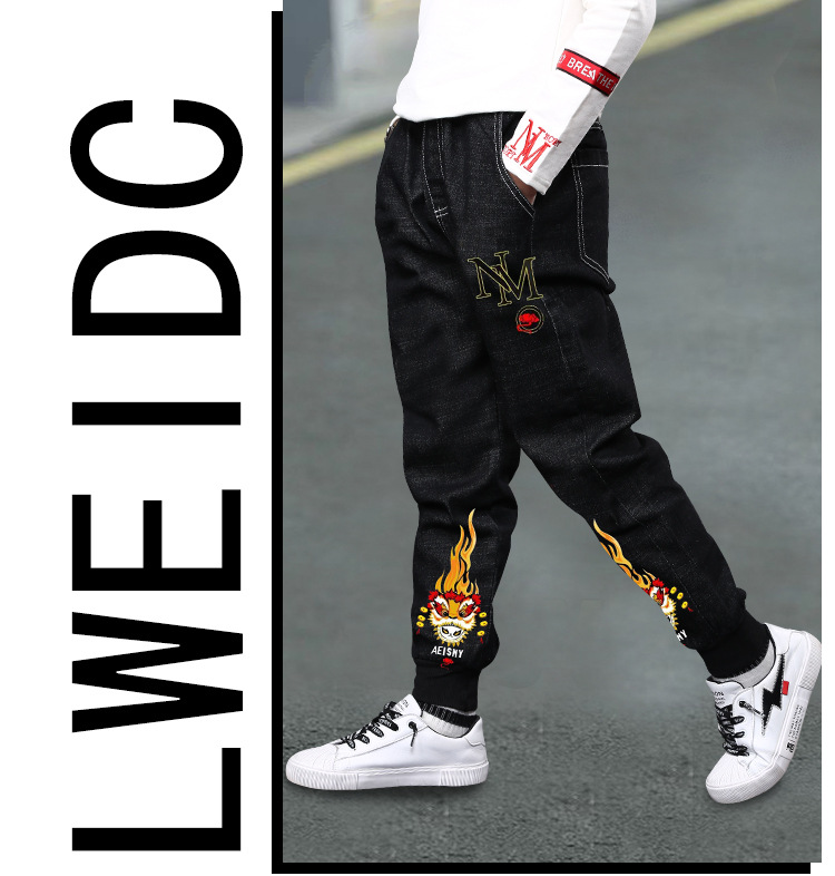 Abbigliamento per bambini, pantaloni autunnali per ragazzi, stili primavera-autunno 2023, nuovi lunghi per bambini medi e grandi_voghion.com