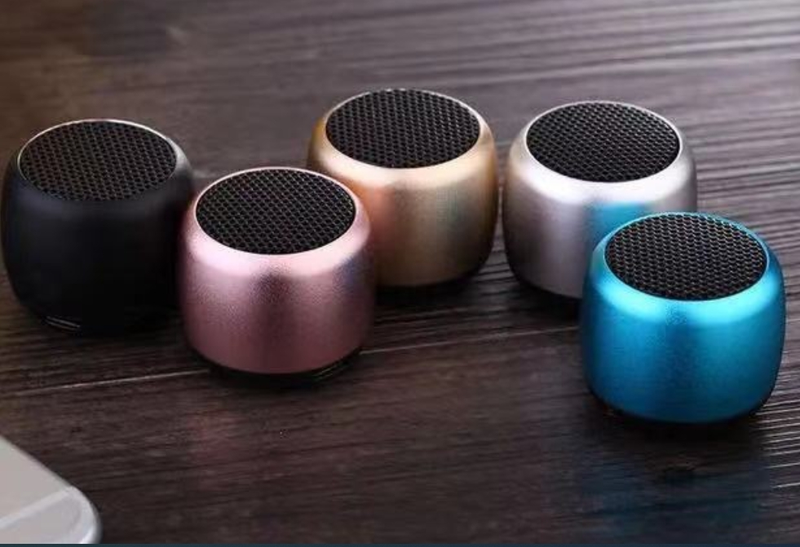 M1 Bezprzewodowy Mini Głośnik Bluetooth Metal Cannon Zewnętrzny Przenośny Mały Głośnik_voghion.com