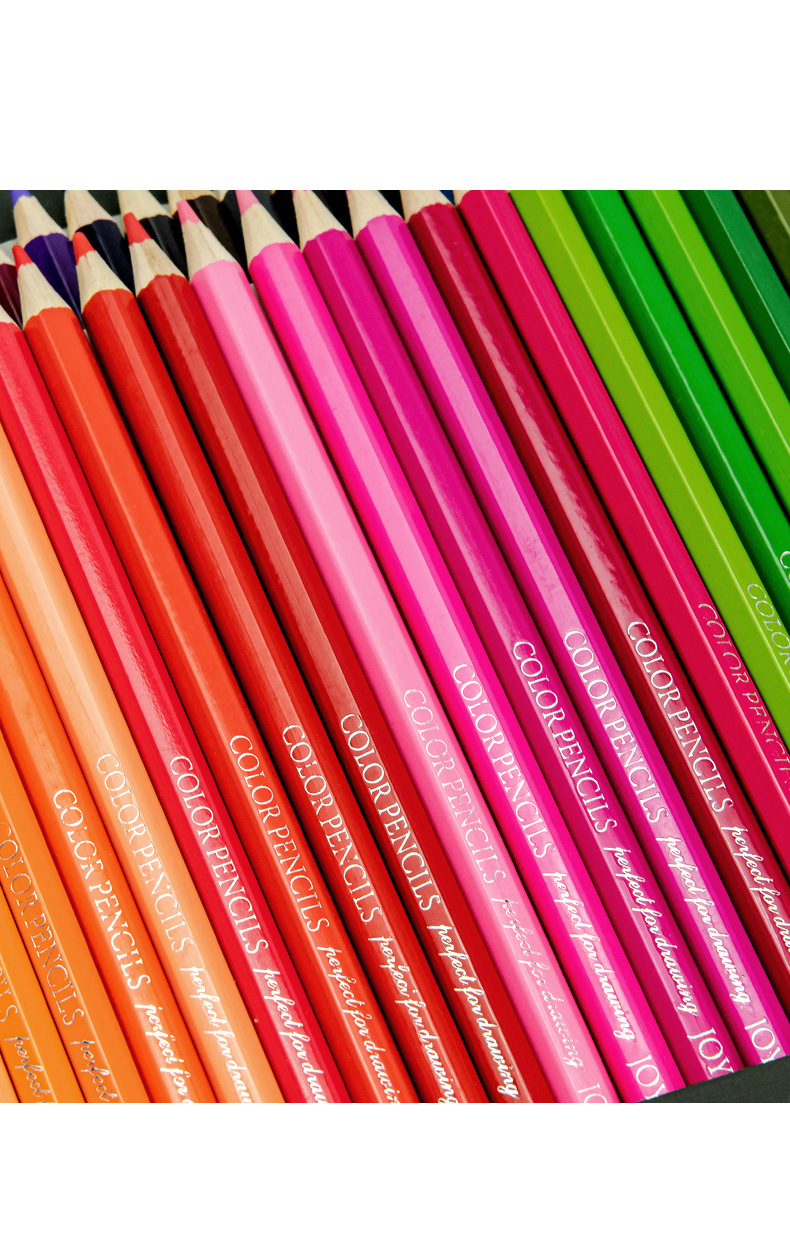 48-Color Premium Oil-Based Colored Pencils Set For Artists & Students - Vibrant, Blendable, Smooth Laydown - Ideal For Sketching, Drawing & Coloring_voghion.com