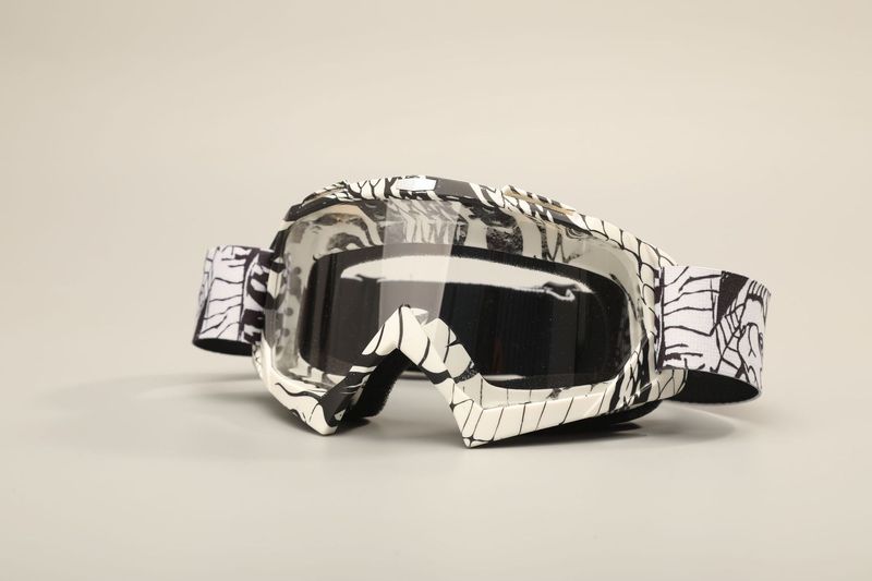 Motorradbrille mit hydrografischem Druck, Offroad-Fahrrad-Sonnenbrille, winddichte Sportbrille für Radfahren, Skifahren und Outdoor-Abenteuer_voghion.com