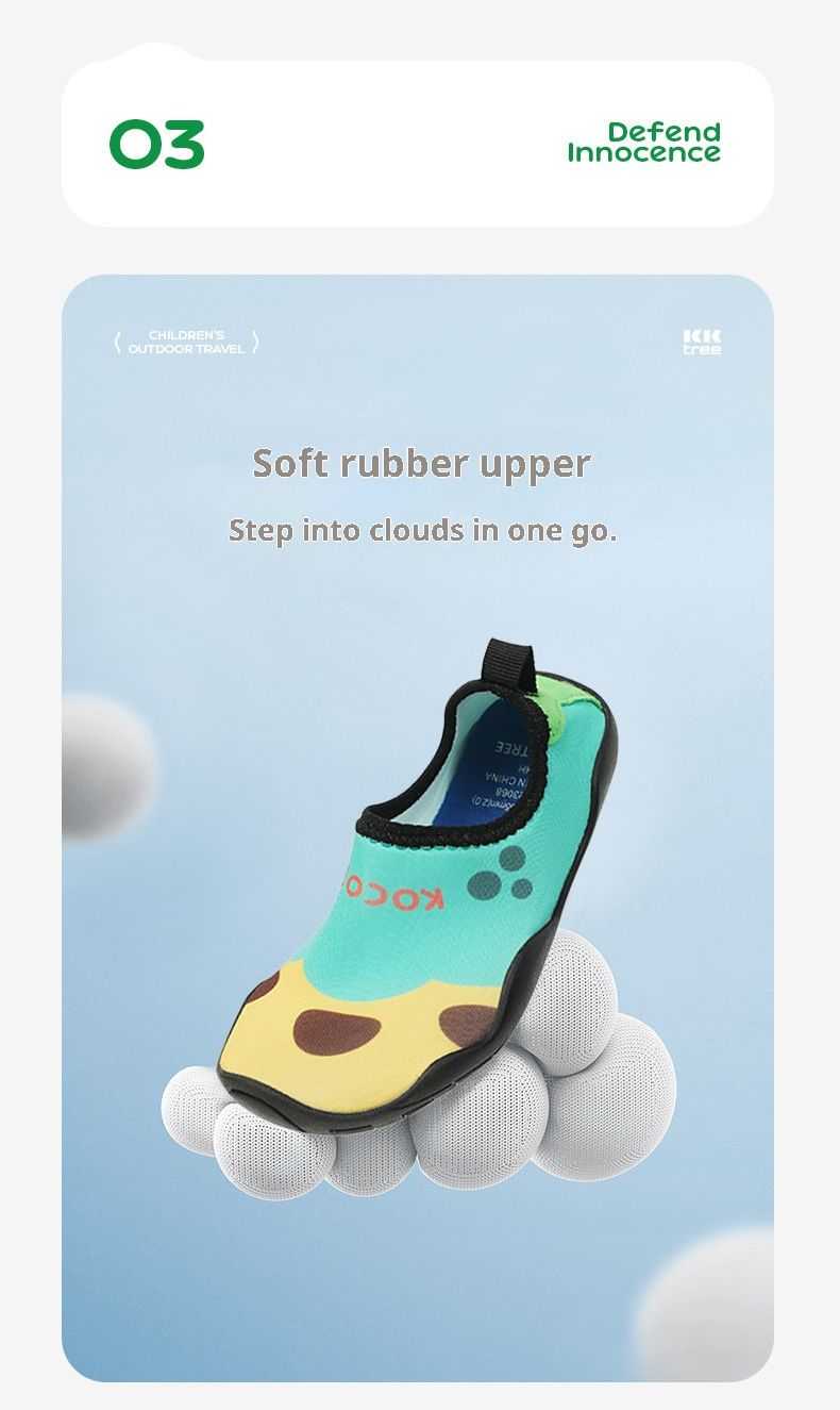 Kinder-Wasserschuhe – Schnelltrocknende Aquasocken mit rutschfester Sohle, Strand- und Badeschuhe mit Tiermuster für Kleinkinder (24/25-32/33)_voghion.com