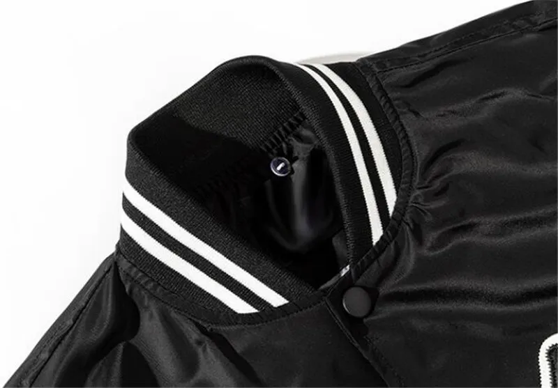 Herrenjacken Unisex Mode Hip Hop Varsity Baseballjacke mit Stickerei Frühling Herbst Streetwear Letterman Mantel_voghion.com
