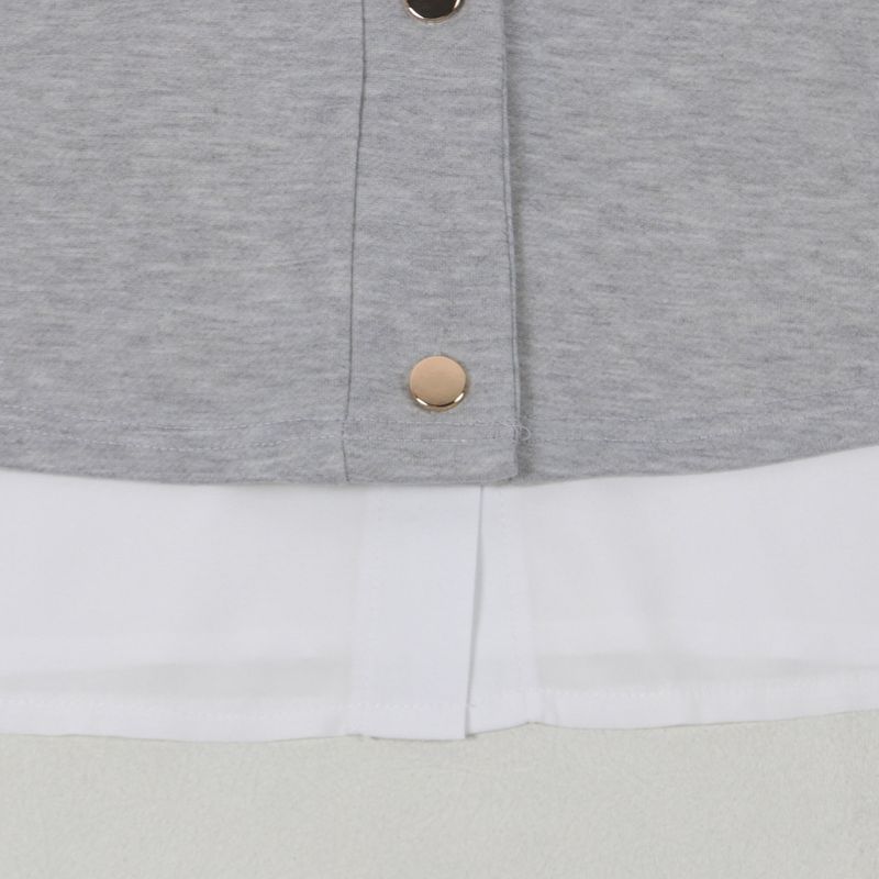 Dameskleding tweedelig overhemd vest stiksels trui broek pak tweedelig pak_voghion.com
