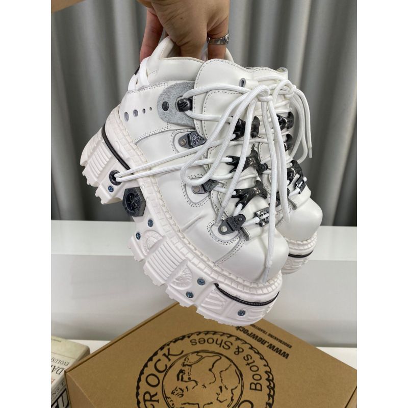 Richtige Version des neuen Produkts New Rock Spanisch Trendy Punk Schwamm Schuhe Tank Mecha Hardcore Metal Combat Boots_voghion.com