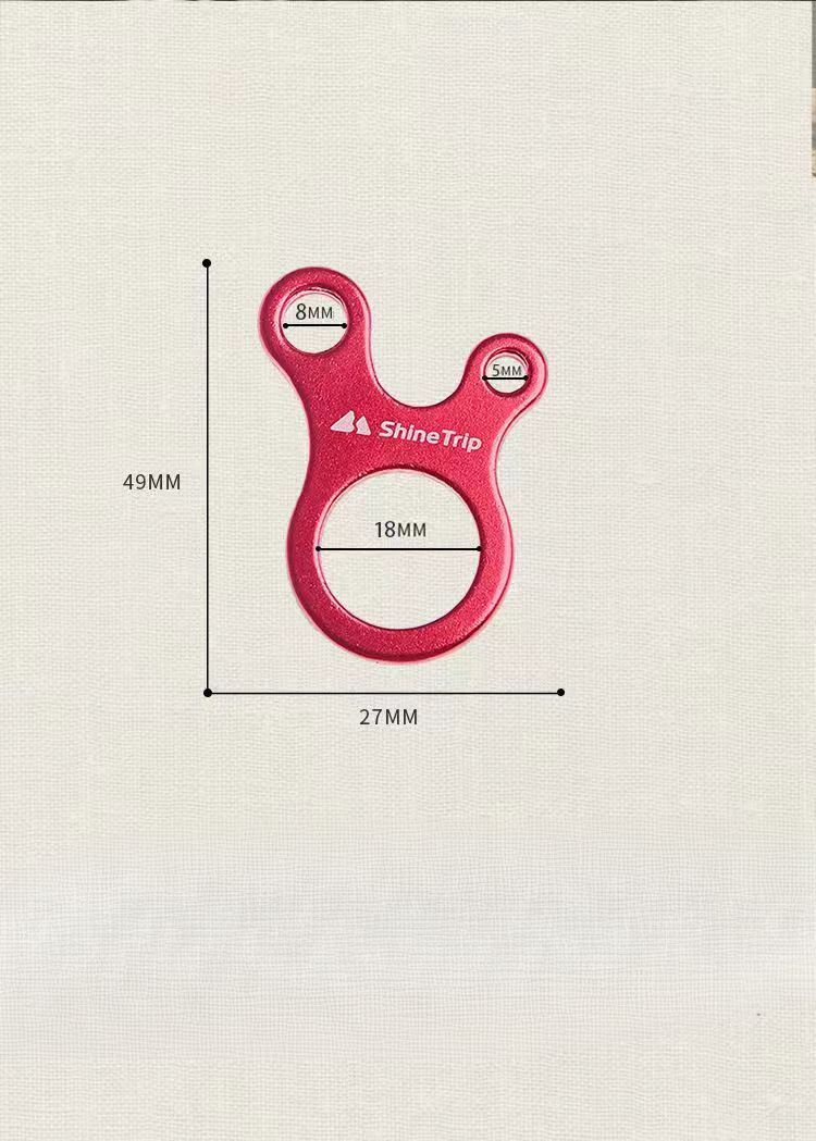 Outdoor Snail Windproof Rope Anti-Slip Tightening Binding Quick Knot Tent Canopy Drawstring Buckle Adjustment Piece_voghion.com
