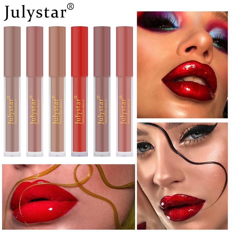 La superficie a specchio di Julystar fornisce un'idratazione di lunga durata senza sbiadire il lucidalabbra_voghion.com