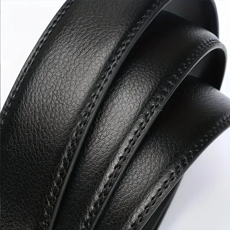 Fashion-Business Herren Gürtel Echte Luxusmarke Metallschnalle Gürtel Hochwertiger weicher PU-Ledergürtel mit Cargohose Jeans_voghion.com