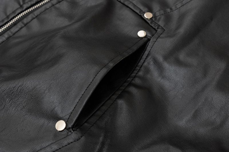 Abbigliamento uomo 2025 Nuova giacca imbottita in pelle retrò americana con collo in pelliccia rimovibile Parker_voghion.com