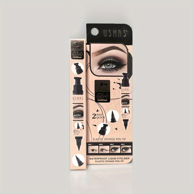 (Caja de presentación) Delineador de ojos USHAS TP303 resistente al agua y duradero_voghion.com