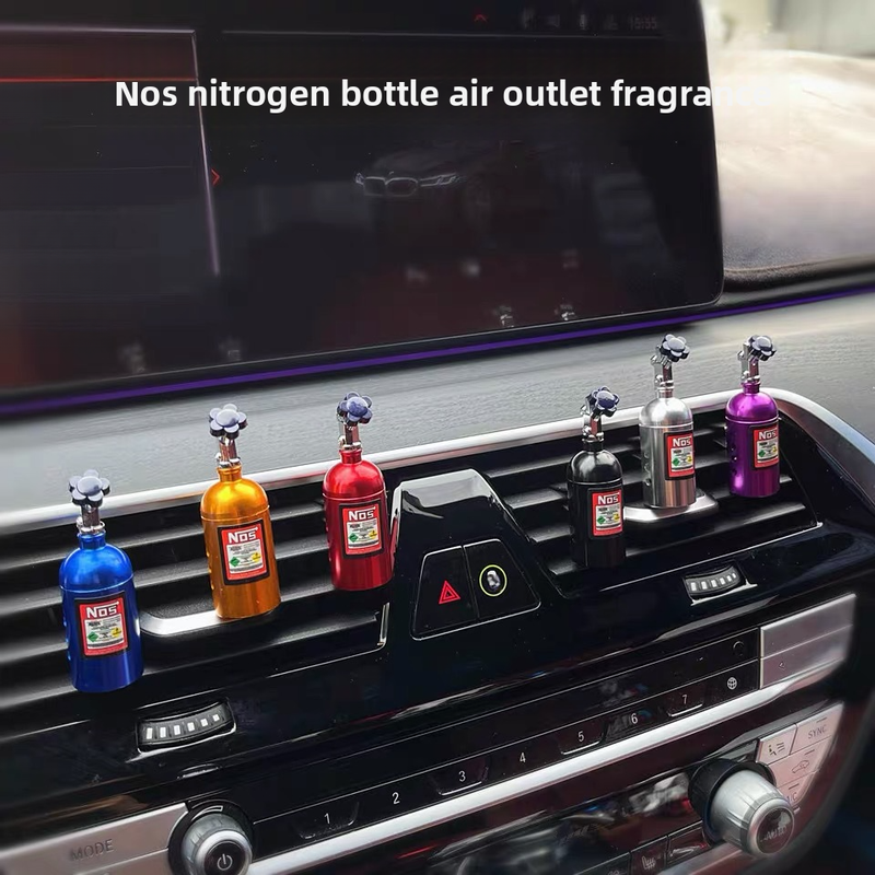 Heißer Verkauf NOS Parfüm Stickstoff Flasche Luftauslass Dekoration Aromatherapie Auto Duft_voghion.com