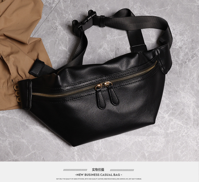 2023 Nei europäesch an amerikanesch klassesch Casual Kontrast Gürteltasch Modesch a villfälteg One-Shoulder Crossbody Broschttasch Trendy Unisex Modeller_voghion.com