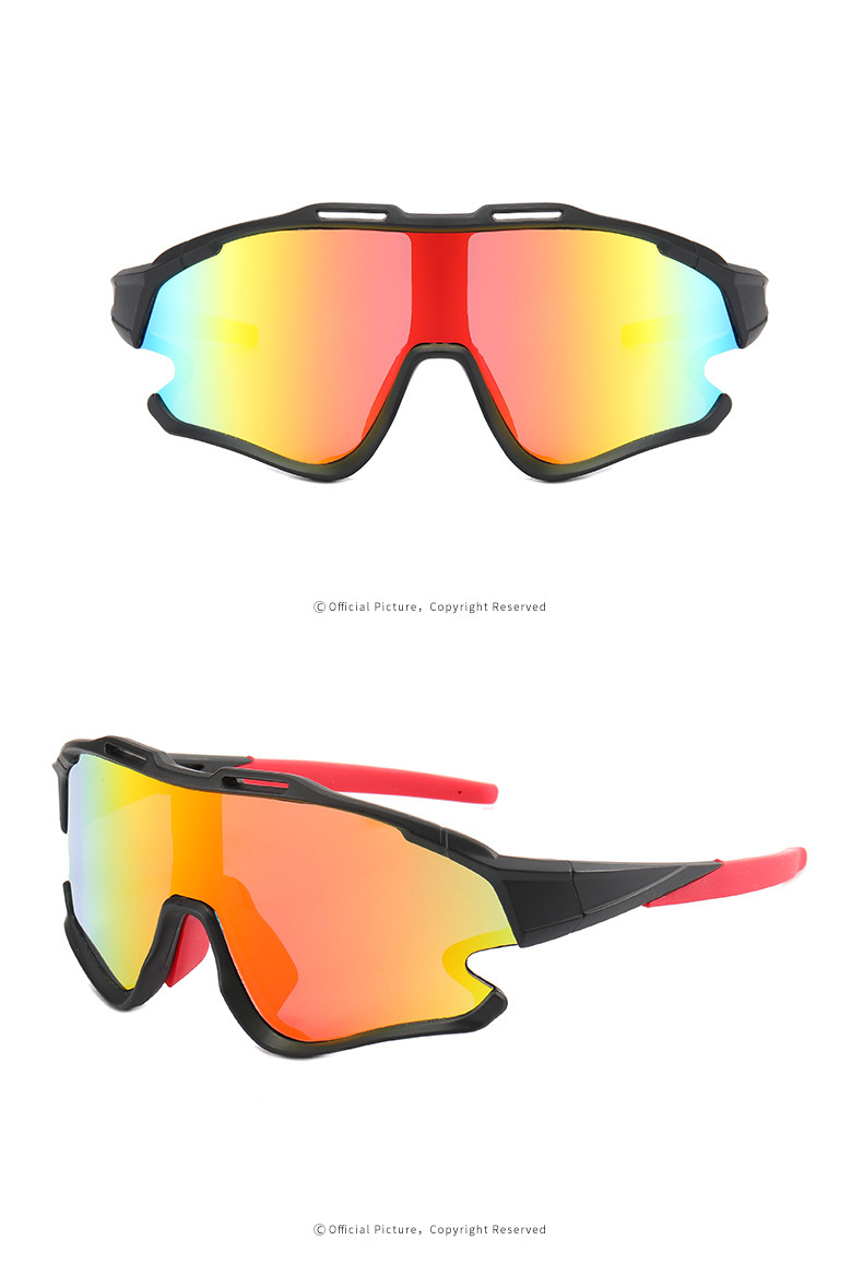 Lunettes de soleil de cyclisme éblouissantes, nouvelle mode, pour hommes et femmes, lunettes de soleil de cyclisme, sports de plein air_voghion.com